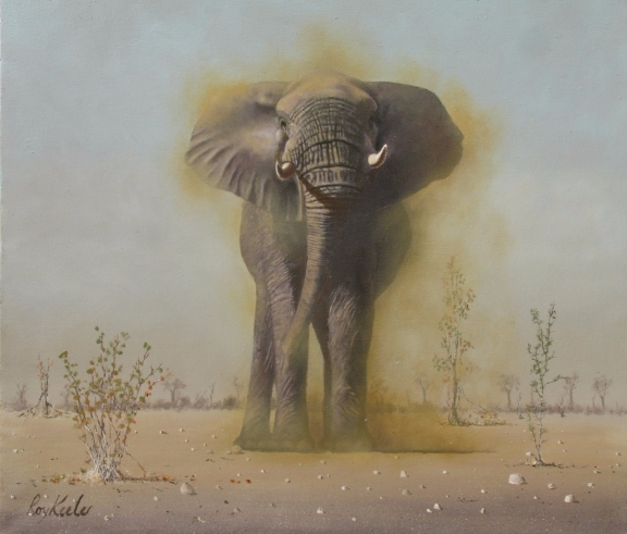 gallery/elephant challenge 50cmx43.5cm